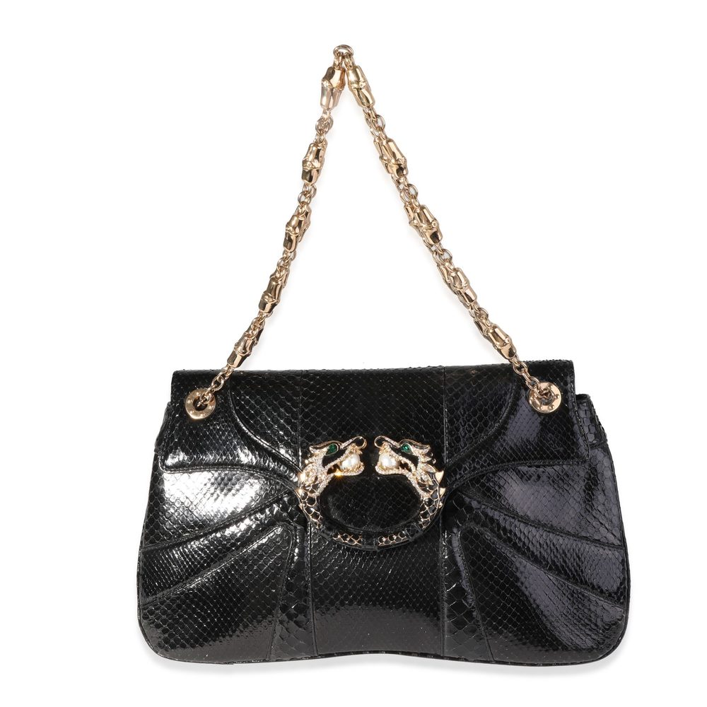 Gucci Limited Edition Tom Ford Black Python Jewel… - image 4